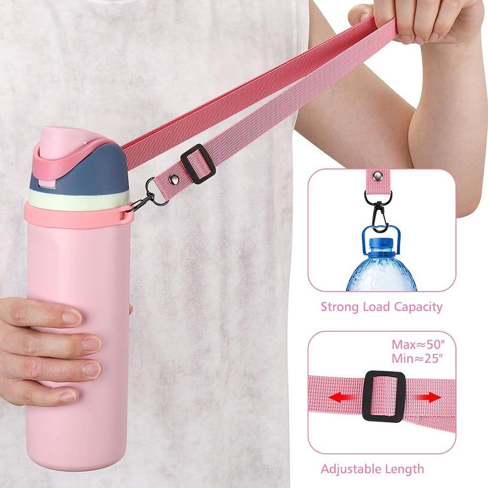 Nylon Braid Bottle Carrier Multi-Color Carrying Strap Portable Shoulder Strap for Owala Outdoor