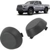 Rear Bumper Dome Bolt Cover 2PCS Rear Bumper Dome PT228 34000 BK ABS Black Replacement for Tacoma 2005‑2015