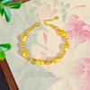 Broken gold ball striped bracelet, new Chinese retro Guochao bracelet, light luxury and versatile temperament jewelry