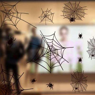Halloween Stickers Easy To Carry Pvc Household Products Sticker Electrostatic Adsorption 87.3g Holiday Party Supplies Household
