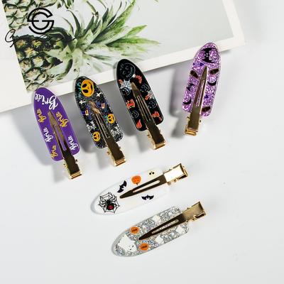 Bambus Yao Halloween Entenschnabel Haarspange Kralle für Damen