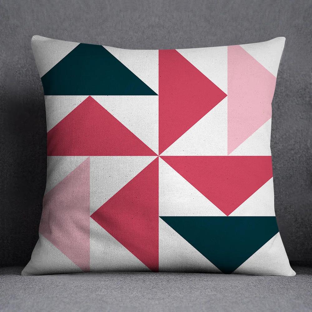 Wohnkultur Geometrische Design Kissenbezug Schlafzimmer Wohnzimmer Minimalistischen Büro Auto Innen