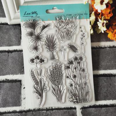 Beautiful Flower Fairy transparent silicone clear rubber stamp cling diary/'decor
