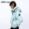 Jinyujie Women's 2024 Winter Short Down Puffer Jacket