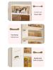 Multi-Layer Foldable Storage Cabinet for Baby Clothes & Snacks