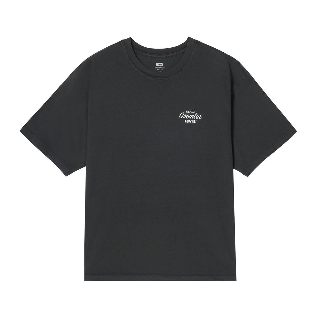Levis Mens Vintage Print Comfortable Versatile Short Sleeve T-Shirt Unisex tops 004H0-0019