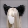 Cute Plush Fox Cat Ears Artificial Cosplay Hair Accessories Animal Ears Headwear  Christmas