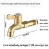 Premium Copper 4-Point Dual Outlet Washing Machine Faucet for Household Use