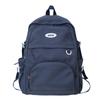 Schoolbag Large capacity junior high school high school student schoolbag female ins wind Japanese backpack trendy simple versatile travel backpack