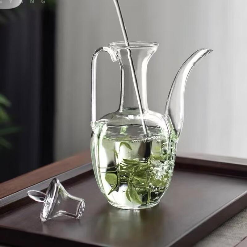 Zuo Zhi Xun Imitation Song Dynasty Glass Teapot