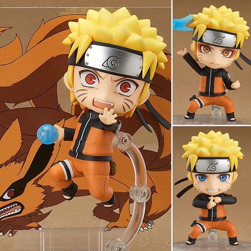 Nendoroid Naruto Shippuden 682 Naruto 707 Sasuke 833 Sakura 724 Kakashi 820 Itachi 879 Hinata Chibi Action Figure Anime Toy Gift