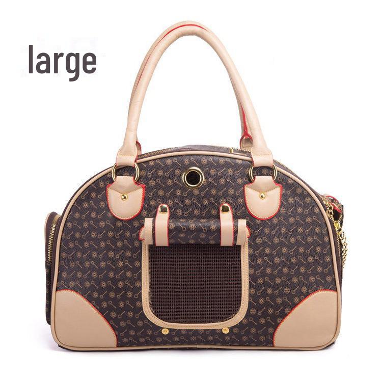 

Рюкзак для путешествий для домашних животных: Портативная сумка из полиуретана для кошек, собак, пуделей, плюшевых мишек — идеально подходит для прогулок