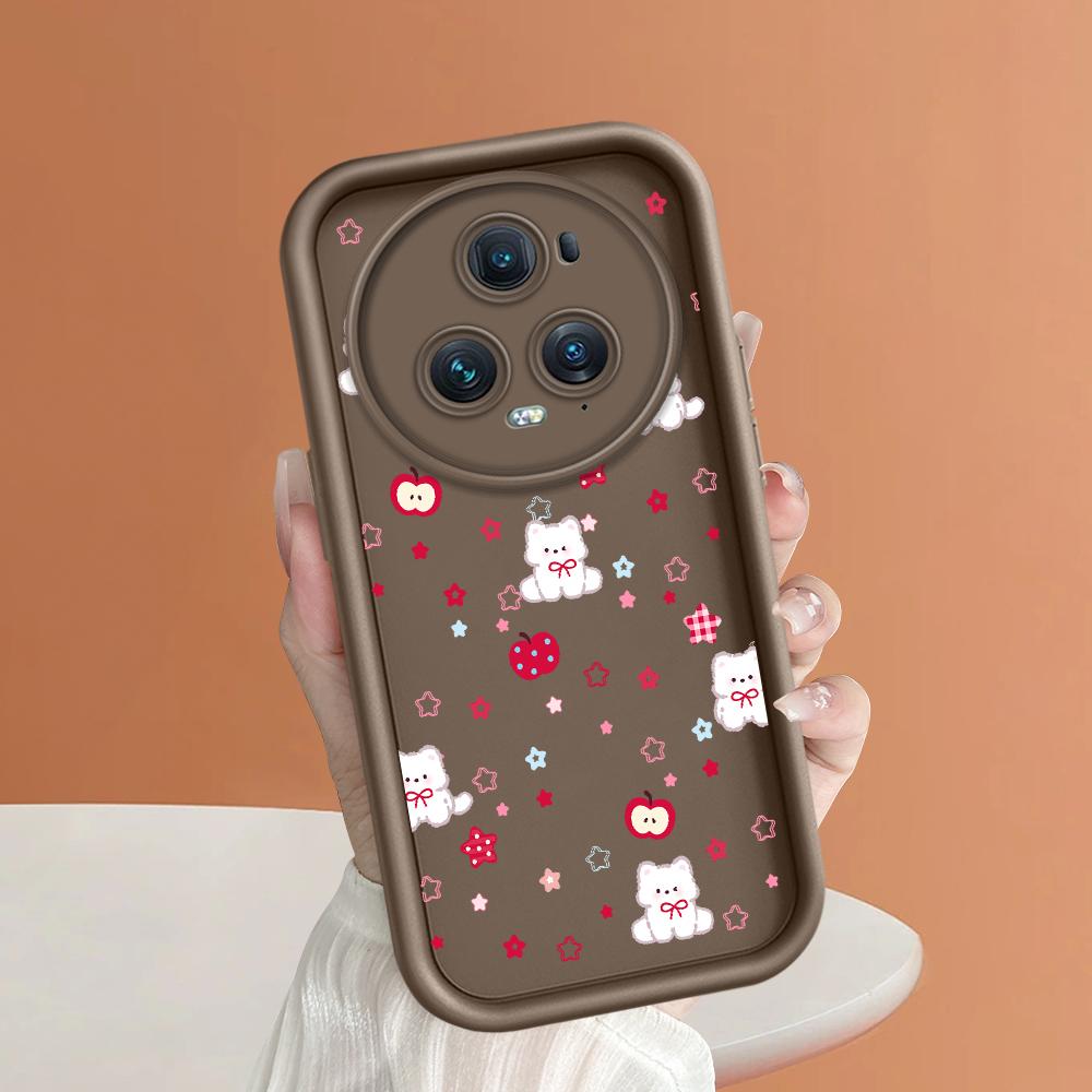 Soft Silicone Square Ladder Printing Pattern Phone Casing Full Cover Camera Shockproof Protection Rubber Case for Huawei Honor