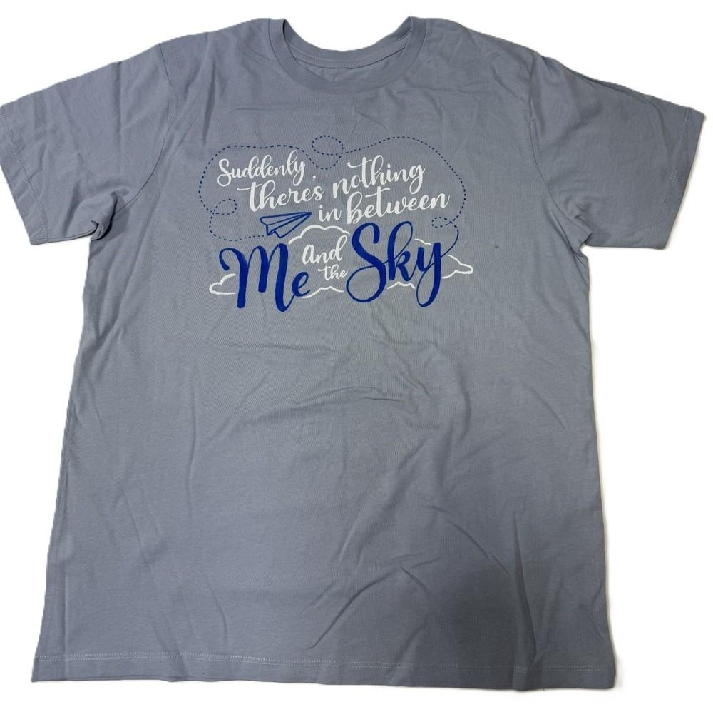 

COME FROM AWAY BROADWAY MUSICAL + Me and the Sky TEE TSHIRT OFFICIAL MERCHANDI Unisex T-Shirt L
