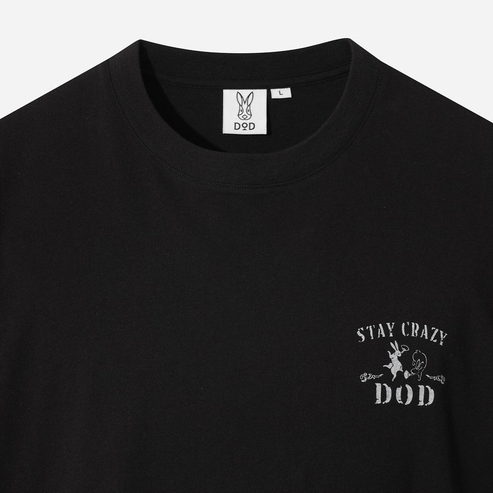 DOD Vintage Short Sleeve T-Shirt (Black)