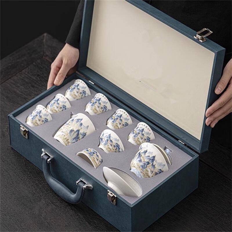 Taozhi Ceramic Kung Fu Tea Set