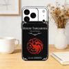 T-Targaryan Dracary Logo Phone Case Silicone black Soft For IPhone 17,16,15,14,13,12,11,SE,Plus Pro Max