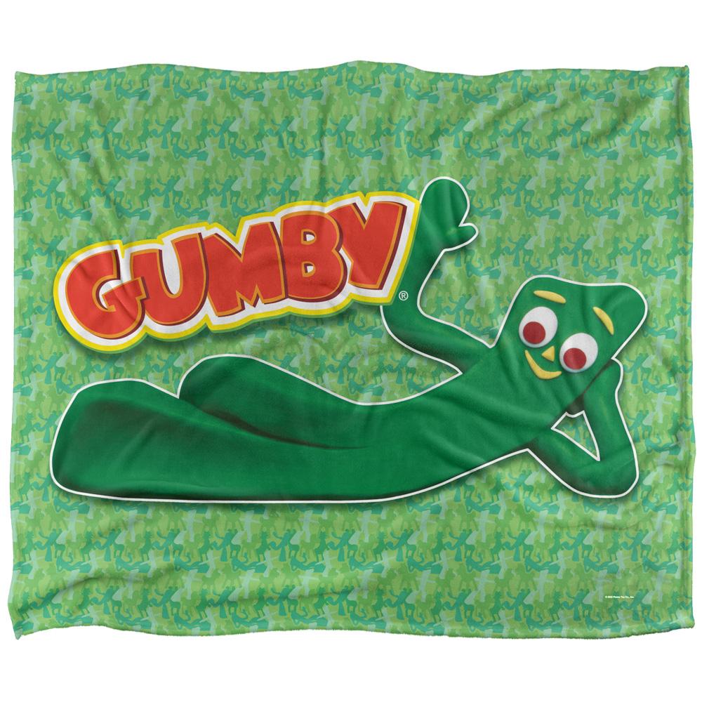 Gumby Chilling Silky Supersoft Blanket