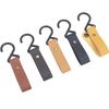 1/5Pcs Outdoor Camping Hooks Leather Hanging Hooks S-Shaped Rack Portable Camping Hangers Home Kitchen Storage Supplies