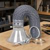 Soldering Fume Extraction Hood Assembly Adjustable Solder with Flexible Exhaust Duct