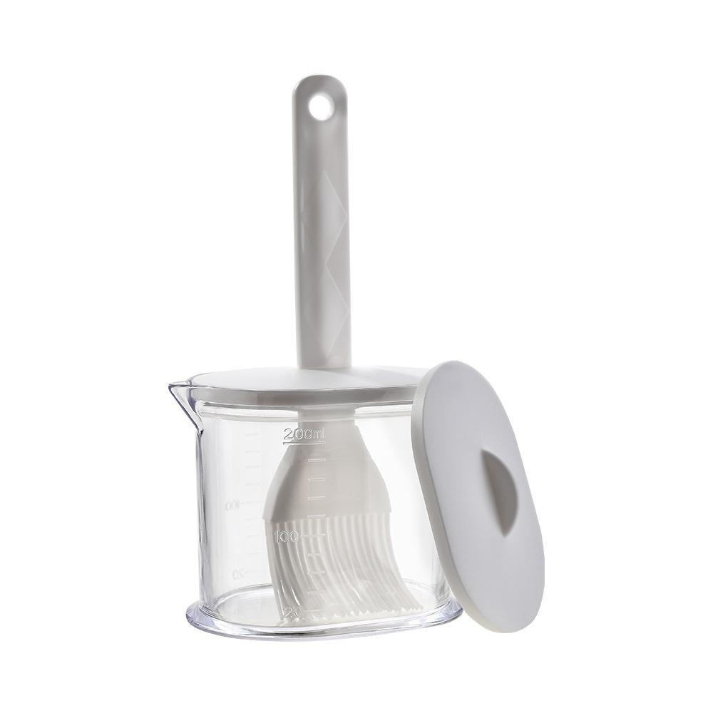 Non-Slip Handle Sauce Application Brush Heat Resistant Oil Brush  Pancake Making