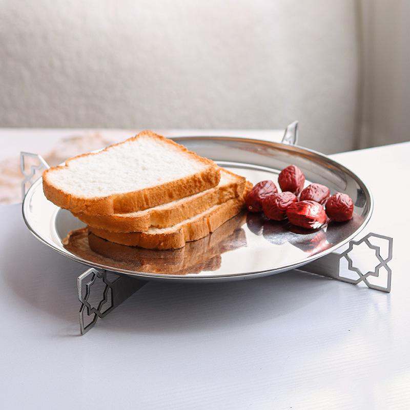 Art Stand Fruit Plate Ornament Tray Creative Home Living Room Coffee Table Snack Snack Cake Plate Soft Decoration