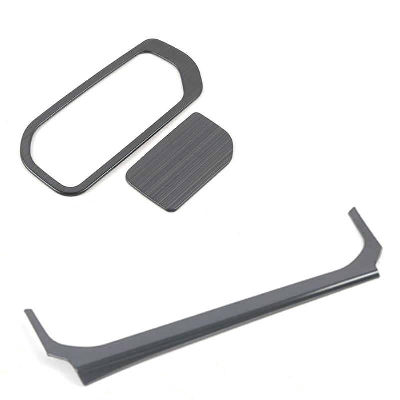 

Carbon Look Chrome для Haval F7 F7X Бардачок Ручка Панель кондиціонера Рамка Накладка Наклейка Нержавіюча сталь BK