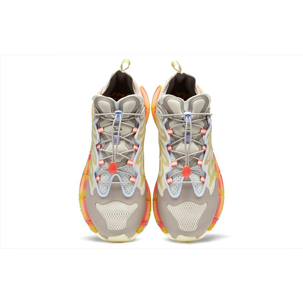 Brain Dead X Reebok Zig Kinetica 2 Mad Science - Lemon Glow Unisex Sneakers White Paper-White Boulder-Grey S23891