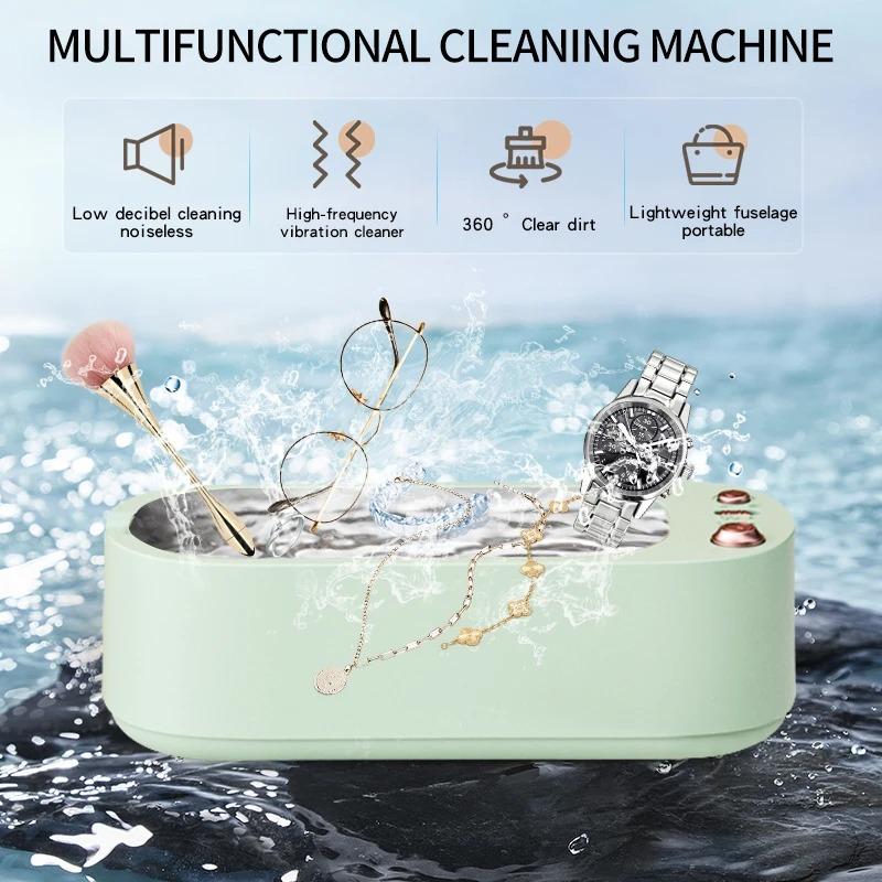 Xiaomi Xiaomi USB Rechargeable Ultrasonic Cleaner High-Frequency with Adjustable Strength And Timing Feature for Household Jewelry Cleaning