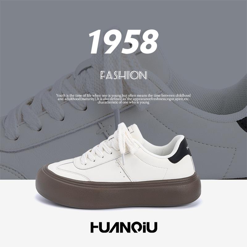 Global Fashion Casual Shoes Men's ZHQ68256 Spring Men's Shoes Trend Versatile Thick-soled Heightening Men's Low-top Board Shoes