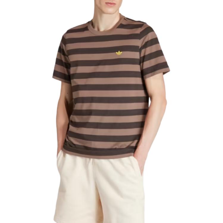 adidas Originals T-Shirt Herren Dunkelbraun IR7586