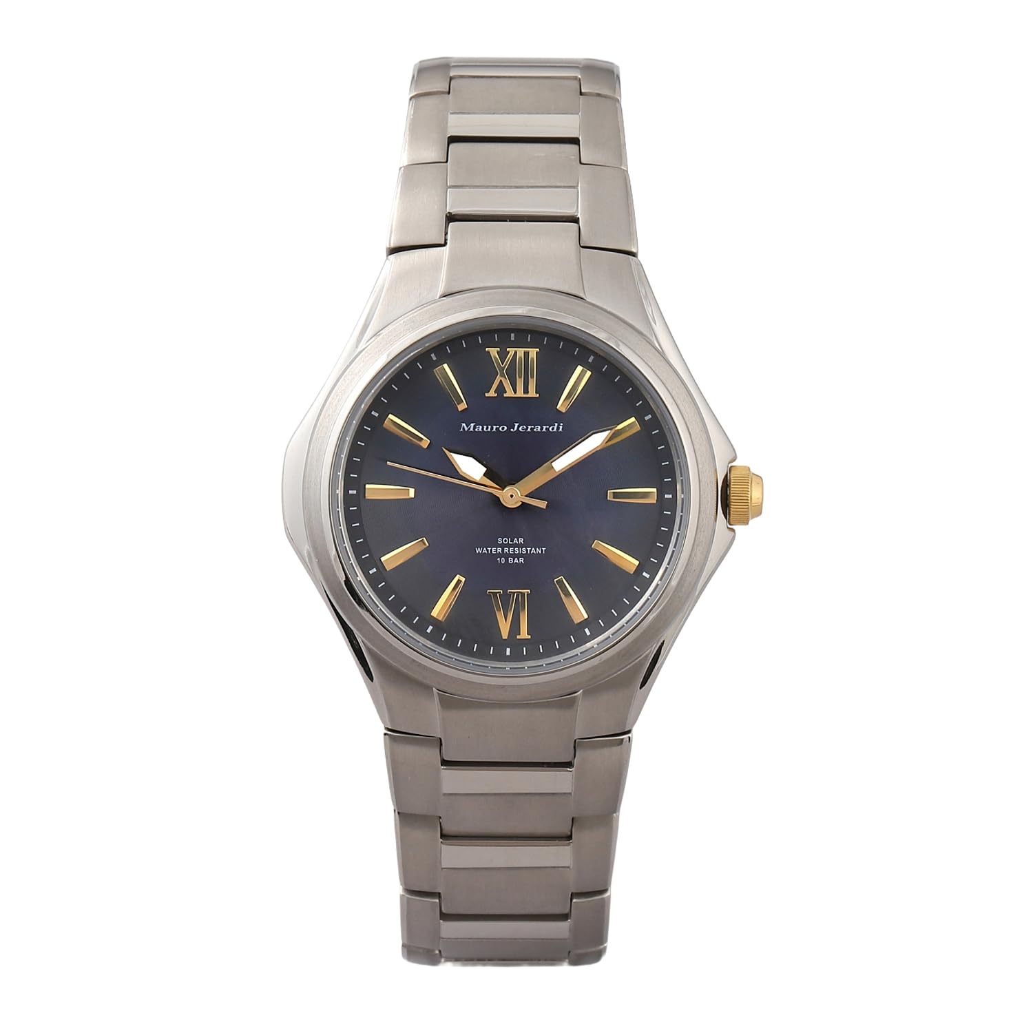 

Titanium Lightweight 10 ATM Water MJ039 [Mauro Gerardi] Solar-powered Watch, Resistant, Men s (MJ039-1/Black)