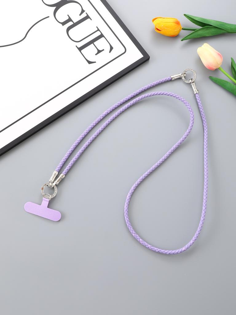 Creative New PU Leather Rope Mobile Phone Hanging Rope Neck Hanging Rope Hand Rope Mobile Phone Chain Hanging Decoration