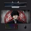 Dark Thrilling Anime TTomodachi Game Mouse Pad Mousepad Large Gaming Lockedge Thickened Pc Table Desk Mat