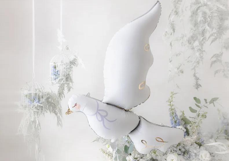 Dove Foil Balloon Wedding Communion 80X100