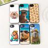 Anime Capybaras Phone Case for Samsung Galaxy S24 S25 S23 FE Ultra Plus S7 Edge S25+ S23+ A56 5G Protective Cover
