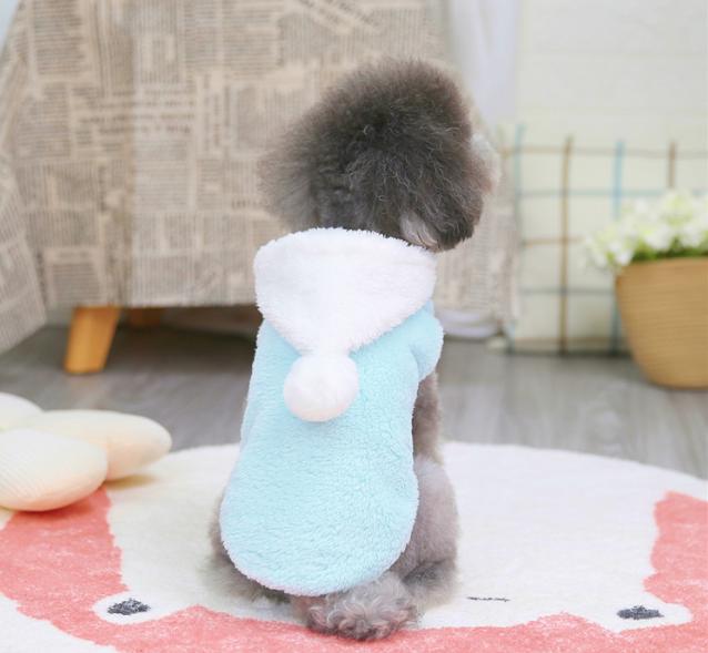 Indoor and Outdoor Dog Sweatshirt Pet Clothes Coat for Small Medium Dogs