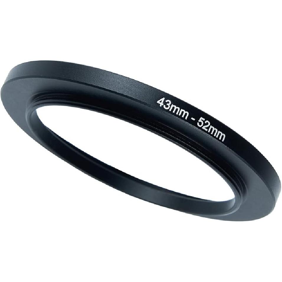 49mm To 58mm Step-Up Ring Filter Adapter for All Brands UV ND CPL Metal Ring Step-Up Rings Adapter Filter (49mm-58mm)