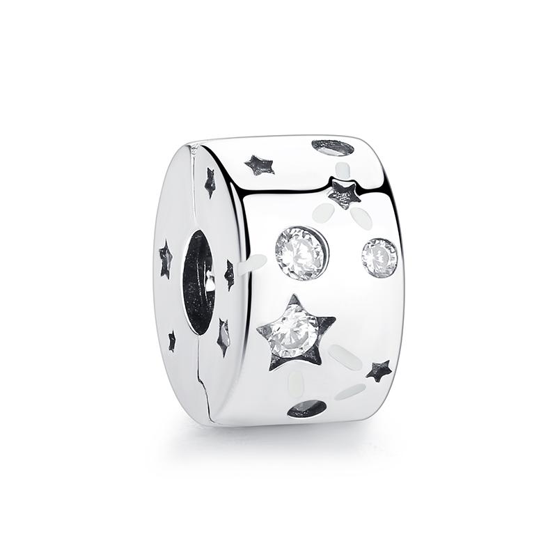 925 Silver Charm Love Star Moon Sun Spaceman Pendant Beads Charms Fit Original Bracelets Necklaces Jewelry For Women