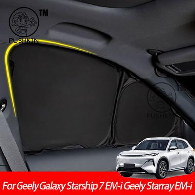 Voor Geely Galaxy Starship 7 EM-i Geely Starray EM-i Volledige Auto Zonnescherm Zijruit Voor Achter Zonwering Warmte-isolatie Zonnescherm