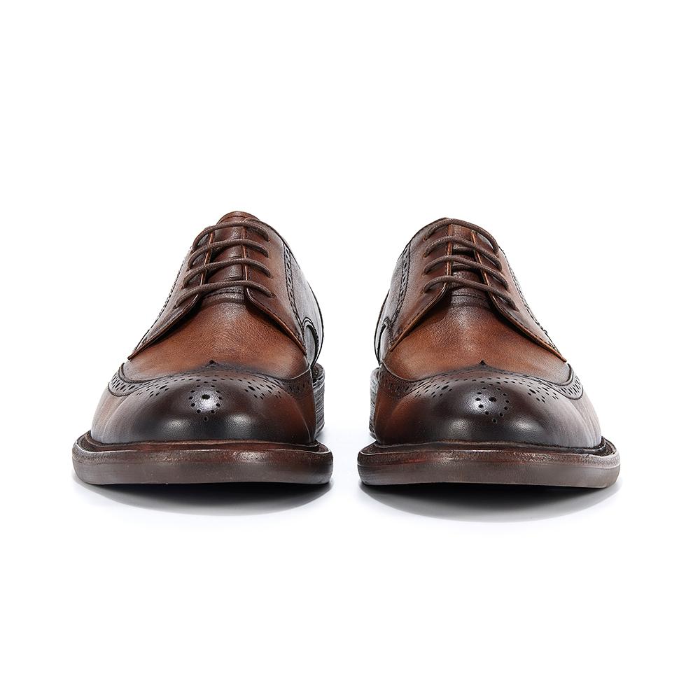 Men's Full-grain Genuine Leather Formal Dress Shoes Soft Comfortable Business Casual Footwear Classic Men's Footwear