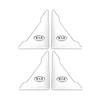 4Pcs Car Door Corner Anti-collision Protective Covers Stickers For KIA Ceed EV6 RIO Stonic K9 Sorento Stinger Niro Cadenza Soul ulsap11
