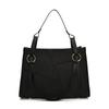 New textured big bag fashionable personalized shoulder messenger bag large capacity handbag tote bag women's bag