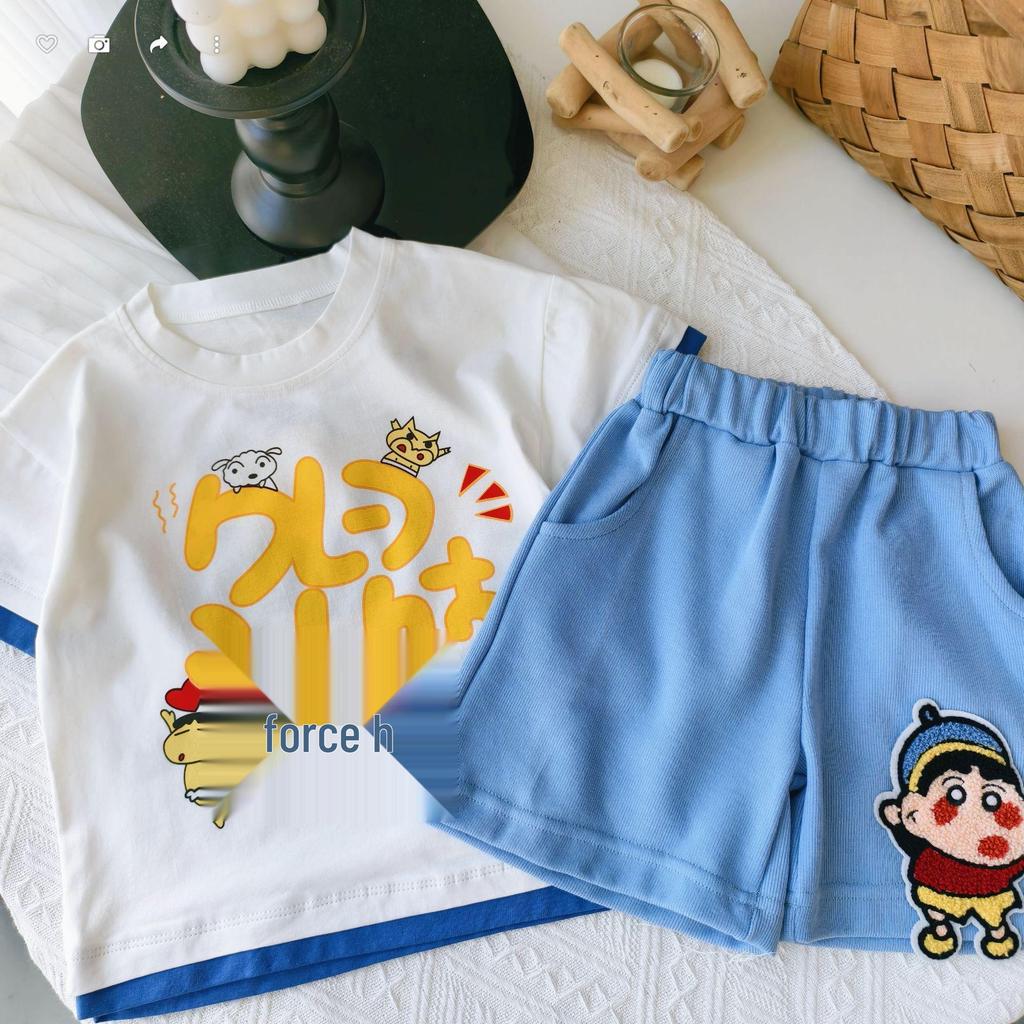 Zhili Summer Kids' Color Block Casual Wear: Comfortable, High-Quality, Printed Design for Children