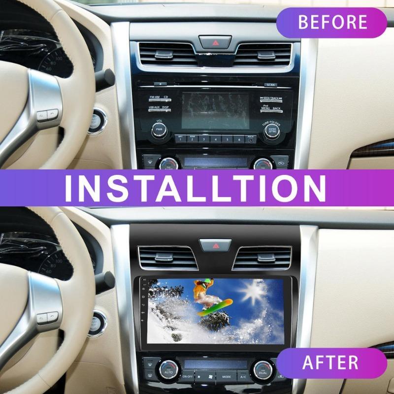 Car Frame Fascia Adapter Android Radio Dash Fitting Panel Kit For Nissan Teana Altima 2013-2018