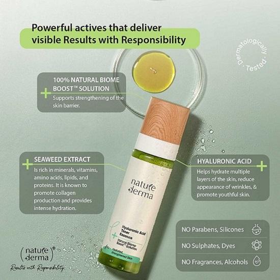 Nature Derma Niacinamide Toner Essence With Natural Biome Boost Solution 100ml