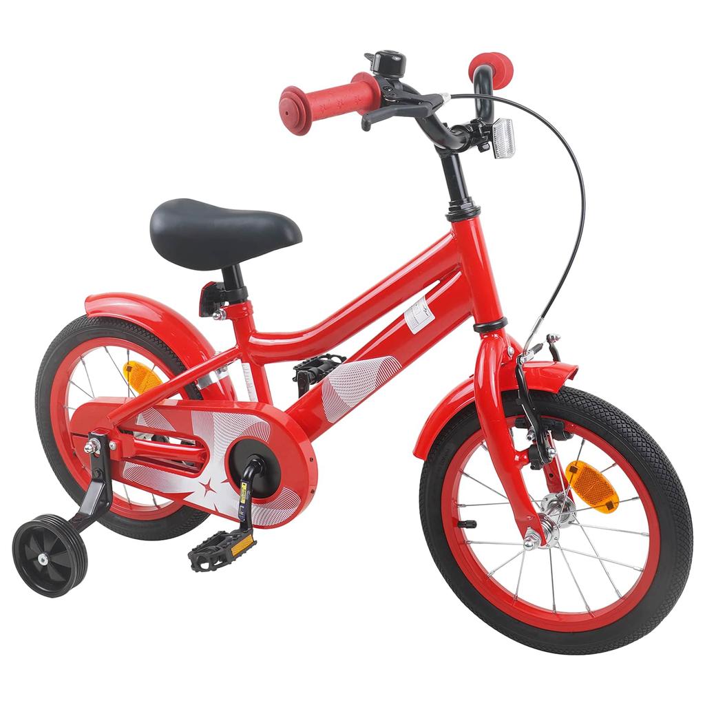 Kids  Bicycle 16 Inch for Ages 4 6 Red