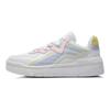 Li Ning We Wu Color Block Comfortable Classic Casual Low Top Skate Shoes Women Sneaker White Blue AGCR156-3