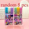 Ricarica Penna Gel Cancellabile K-pop Demon Hunters Retrattile Ricaricabile Inchiostro Nero A Frizione Cancelleria Scuola Ufficio hot 0.5mm per Gioco Divertente Sicuro