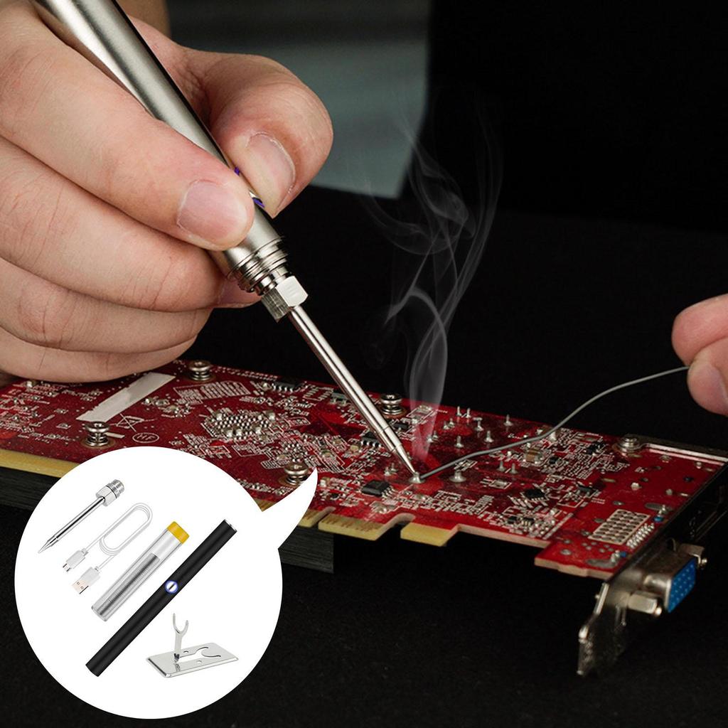 Pájecí sada 1100mAh baterie nastavitelná teplota pro opravy